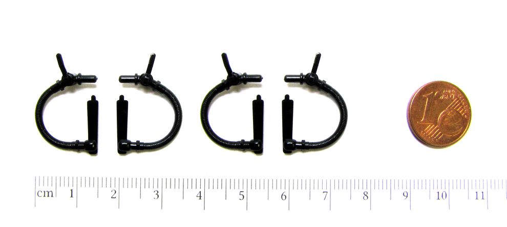 Ersatz-Druckluftschlauch-Paare L+R z.B. für MÄRKLIN Ce 6/8 Krokodil Spur 1 - NEU