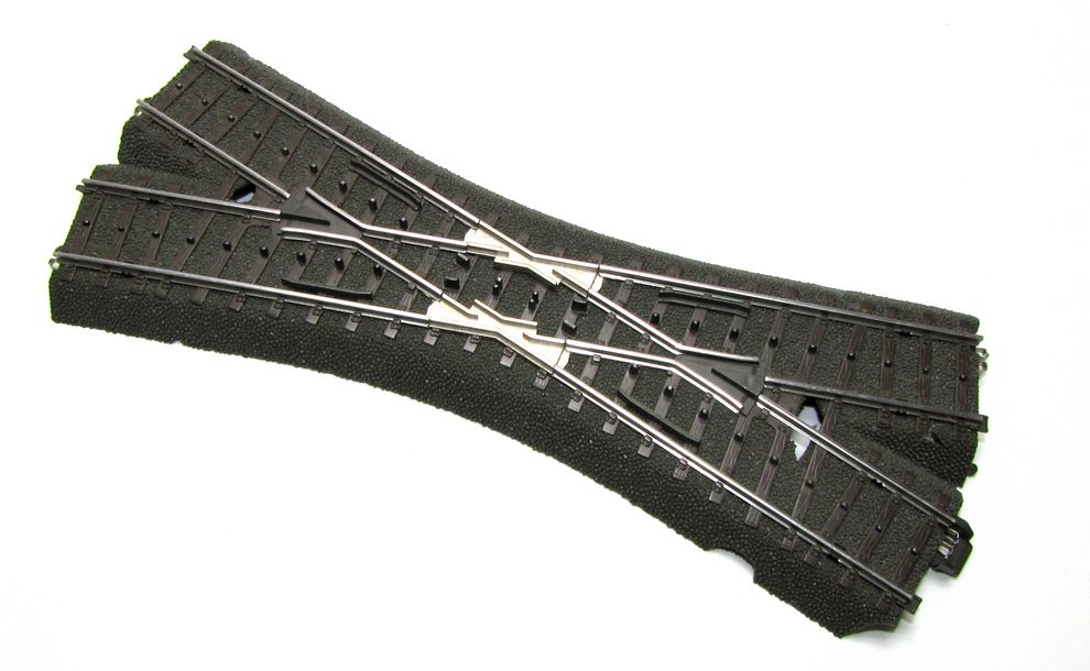 MÄRKLIN 24640 Gleiskreuzung C-Gleis 188,3mm 24,3° für Spur H0 1:87 - DEFEKT