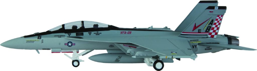 HOGAN WINGS 6443 US Navy Boeing F/A-18F VFA-211 Scale 1:200 M-Series - NEU