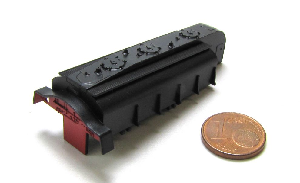 Ersatz-Kohlestaubbunker Tenderoberteil z.B. für ROCO Dampflok BR 44 Spur TT NEU