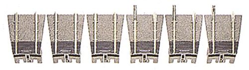 FLEISCHMANN 6155 Ergänzungs-Set für Modell-Drehscheibe 6154 Spur H0 - NEU