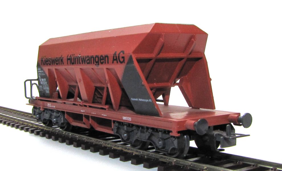 LILIPUT 246 50 SBB Selbstentladewagen Kieswerk Hüntwangen Talbot Ep IV H0 - OVP