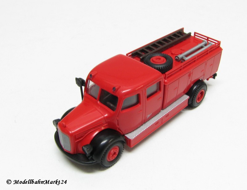 BREKINA Mercedes Feuerwehr Löschfahrzeug