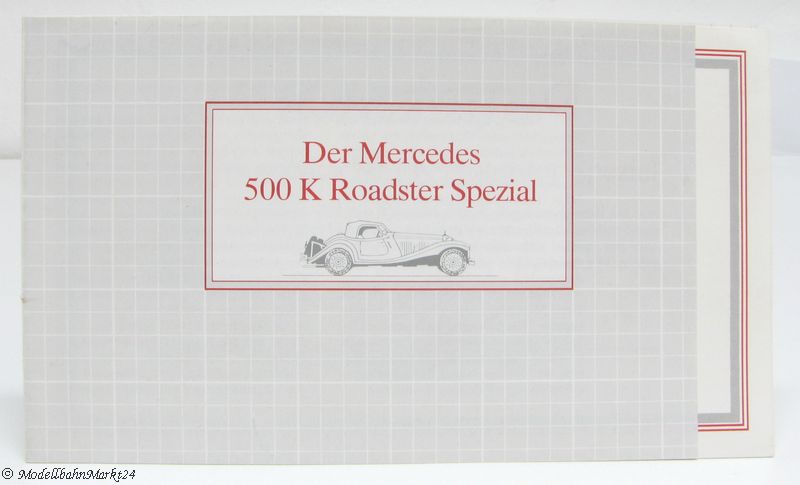 FRANKLIN MINT Mercedes 500 K Roadster