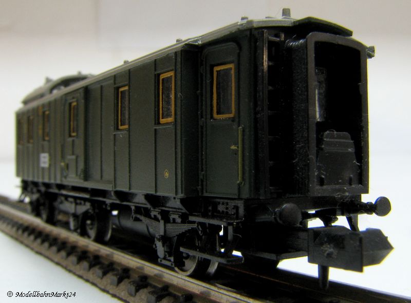 MINITRIX DRG Packwagen Pw 3ü 107091 Epoche II