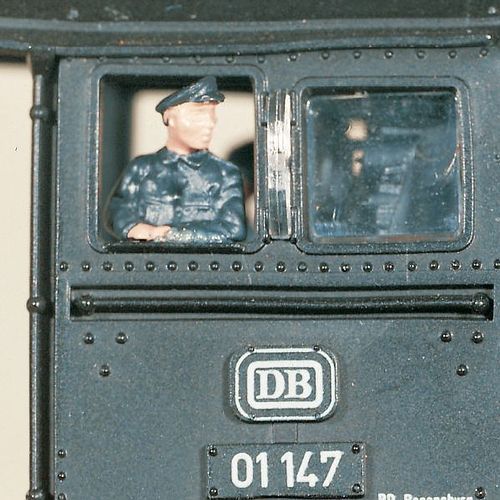 Figuren-Paar Lokführer und Heizer aus ROCO 40001 (2 Stück) Spur H0 1:87 - NEU