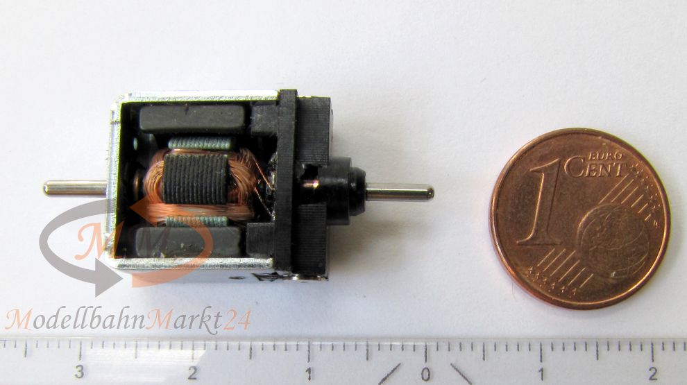 Ersatz-Motor ohne Schwungmasse z.B. für ROCO Diesellok V90 Spur N/H0e ...