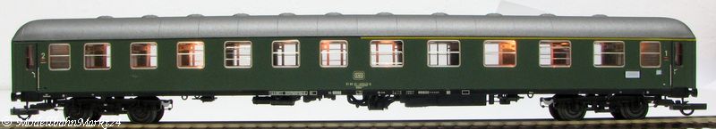 ADE DB Schnellzugwagen 1./2. Klasse beleuchtet KK Epoche IV