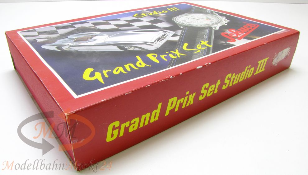 SCHUCO Grand Prix Set Studio III Metall-Bausatz + Armbanduhr Scale 1:24/1:25 OVP