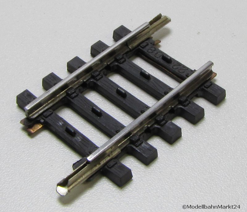 MÄRKLIN 2208 gerades Gleis 35 mm K-Gleis ohne Bettung Spur H0