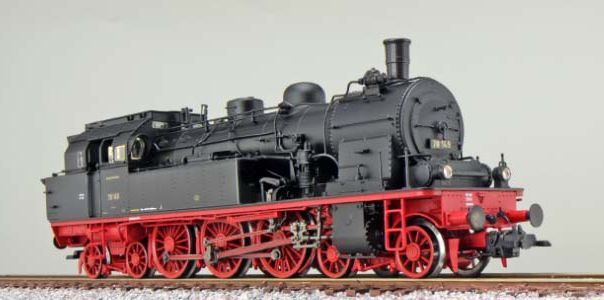 ESU 31183 Dampflok, H0, T18, 78 149 DRG, Schwarz, Ep II, Vorbildzustand um 1935, LokSound, Doppelraucherzeuger, Rangierkupplung, DC/AC