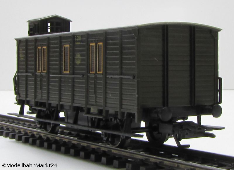 MÄRKLIN 4507 DR Paket-Postwagen mit Bremserhaus KK Ep II Spur H