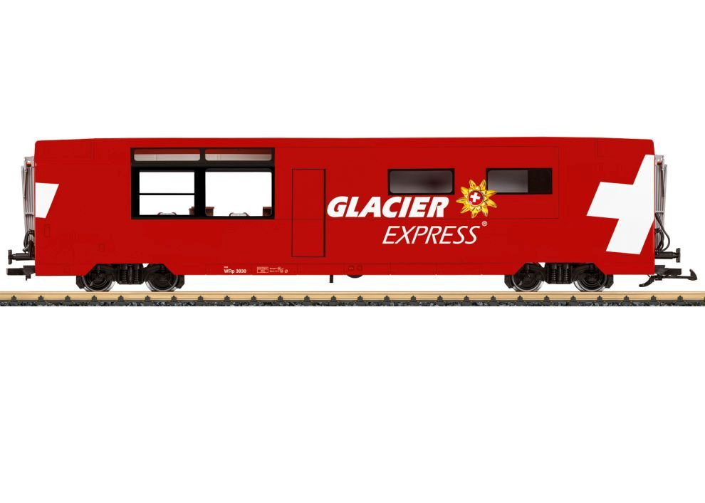 LGB 33673 RhB Panoramawagen Speisewagen Spur G