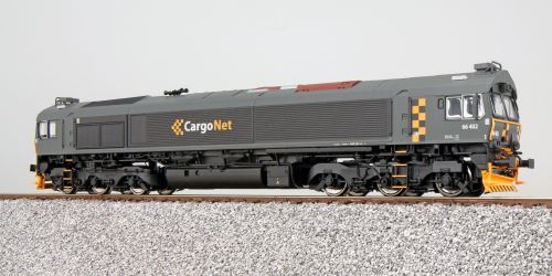 ESU 31277 Diesellok H0, C66, 66402 Cargo Net, Ep VI, Vorbildzustand um 2008, dunkelgrau, Sound+Rauch, DC/AC