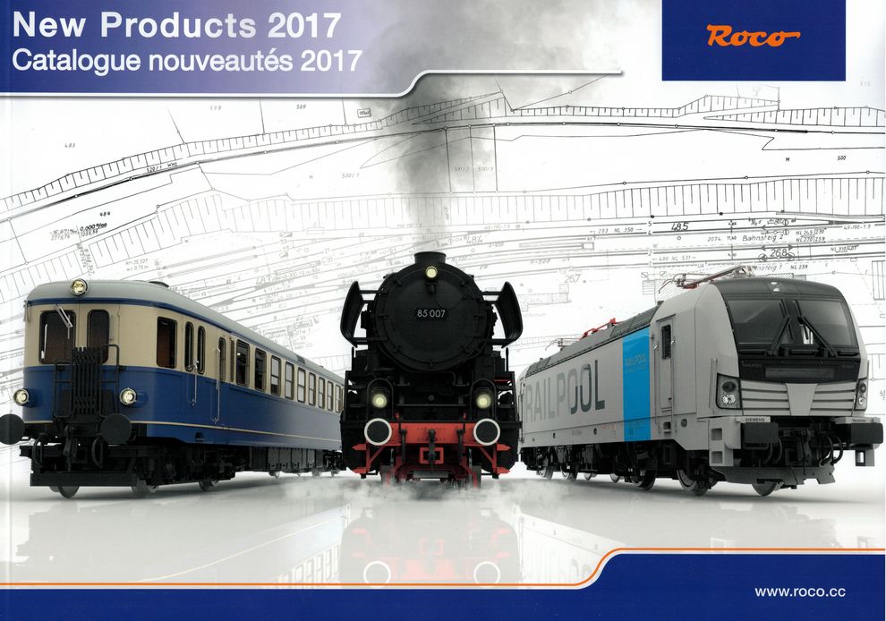 ROCO 80817 Catalog New Products 2017 Catalogue nouveautés H0 H0e NEW ...