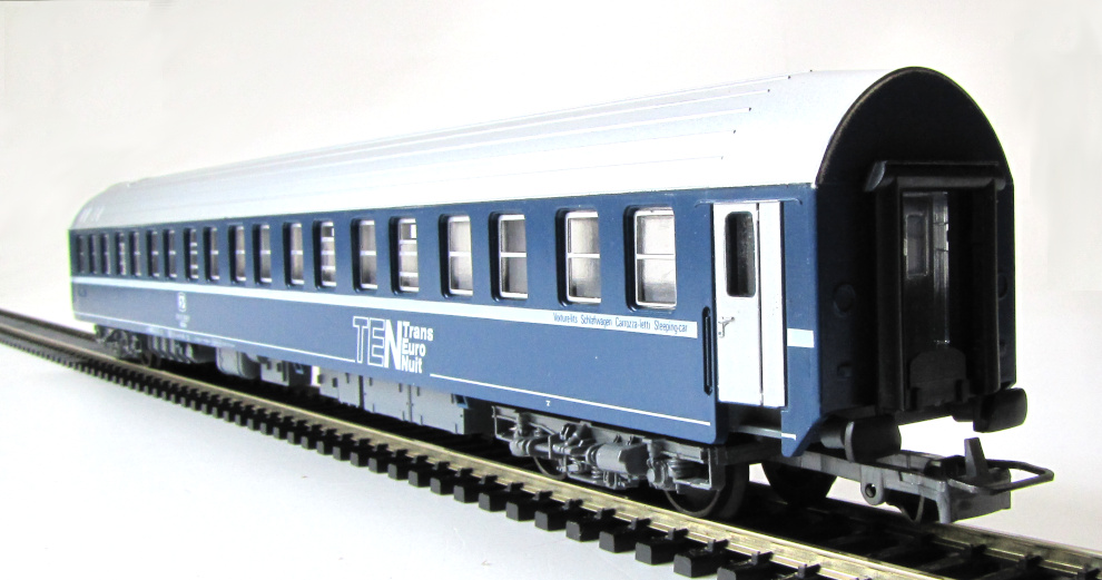 JOUEF 5785 FS TEN-Schlafwagen 75-70 420-9 T2 blau Epoche IV Spur H0