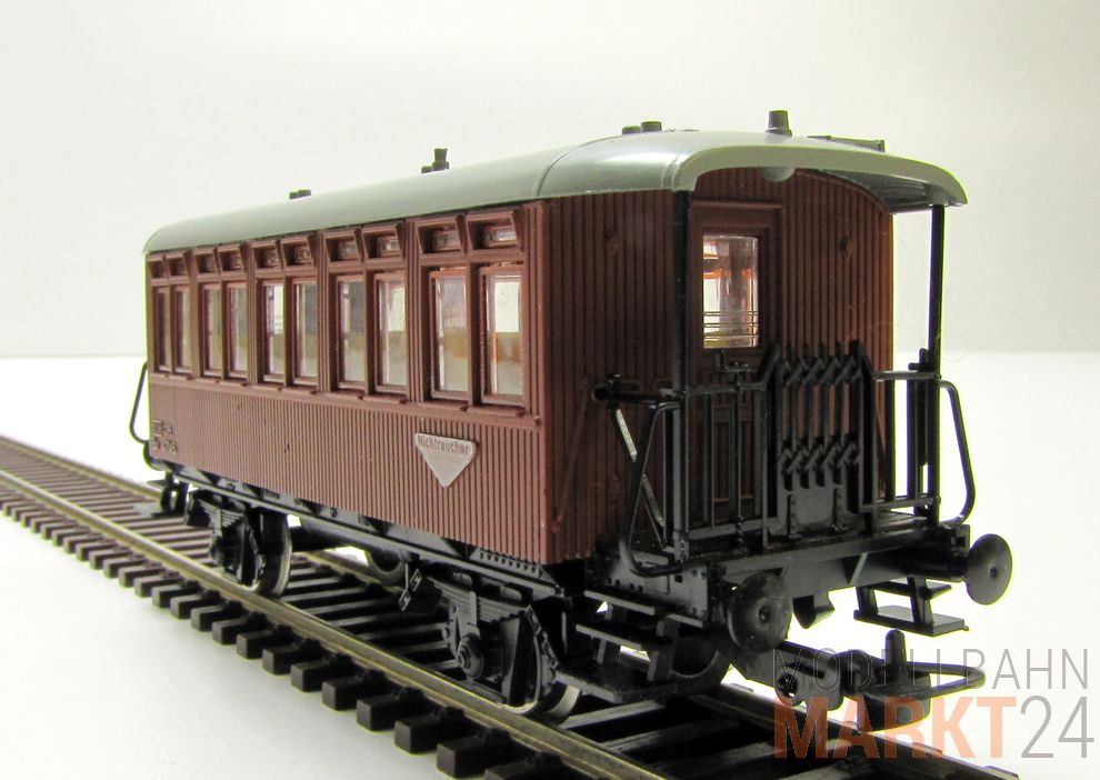 KLEINBAHN 370 ÖBB Personenwagen Bu 47145 2. Klasse Ep III Spur H0 1:87