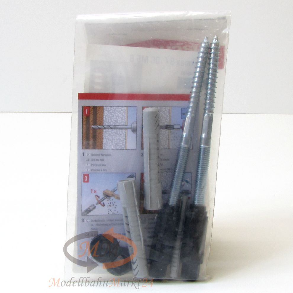 FISCHER Dübel 45681 Termax 8/100 M6 B VPE = 2 Stück - NEU