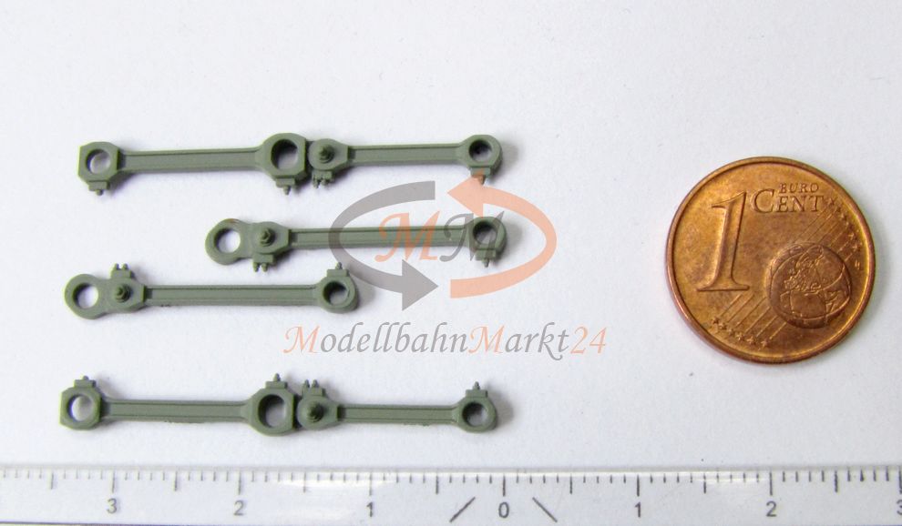 Ersatz-Kuppelstangensatz z.B. für ROCO SNCB Diesellok 8033 Spur H0 1:87 ...
