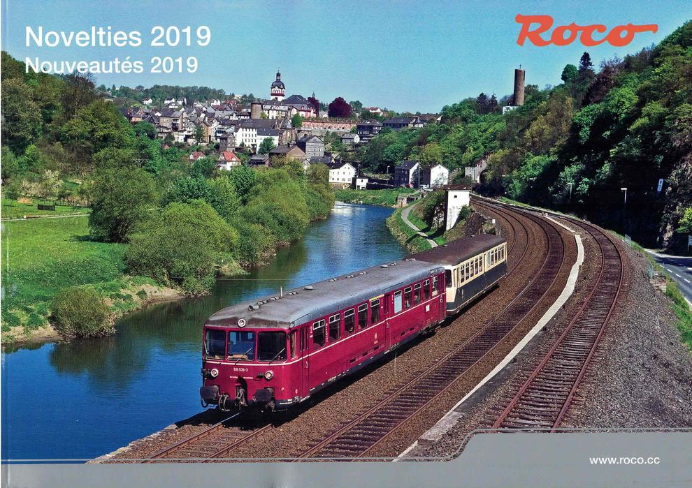 ROCO 80819 Catalog Novelties 2019 Catalogue nouveautés H0 H0e NEW