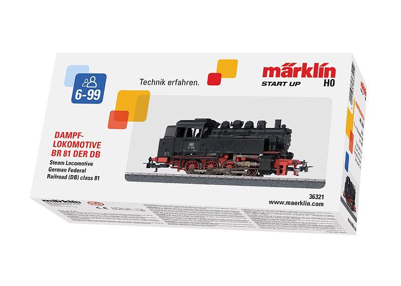 MÄRKLIN 36321 Märklin Start up - Tenderlokomotive Baureihe 81 Spur H0